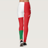 Oman Flag Leggings (Achterkant)