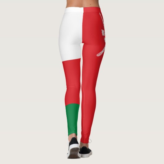 Oman Flag Leggings (Achterkant)