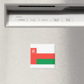 Oman Flag Magneet (Insitu (Vaatwasser))