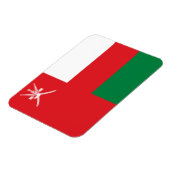 Oman Flag Magneet (Linkerzijde)