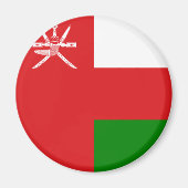 Oman Flag Magneet (Voorkant)