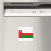 Oman Flag Magneet (Insitu (Vaatwasser))