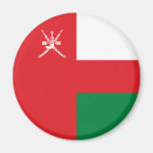 Oman Flag Magneet (Voorkant)