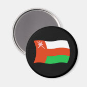 Oman Flag Magnet (Voorkant / Achterkant)