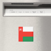 Oman Flag Magnet (Insitu (Vaatwasser))