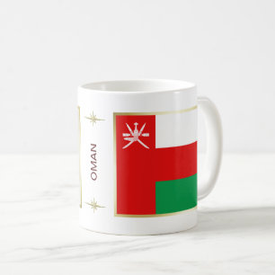 Oman Flag + Map Mok
