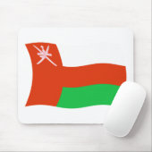 Oman Flag Mousepad Muismat (Met muis)