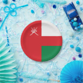 Oman Flag Papieren Bordje (Feest)
