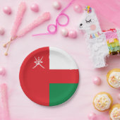 Oman Flag Papieren Bordje (Feest)