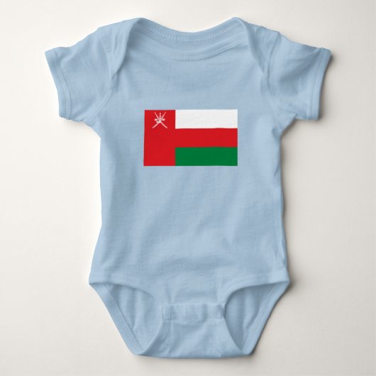 Oman Flag Romper (Voorkant)