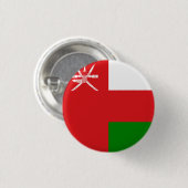 Oman Flag Ronde Button 3,2 Cm (Voorkant /achterkant)