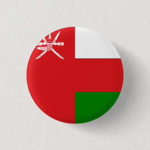 Oman Flag Ronde Button 3,2 Cm