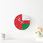 Oman Flag Ronde Klok (Huis)