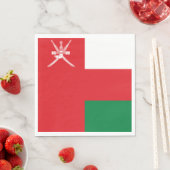 Oman Flag Servet (Insitu)