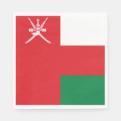 Oman Flag Servet (Voorkant)