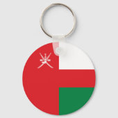 Oman Flag Sleutelhanger (Achterkant)