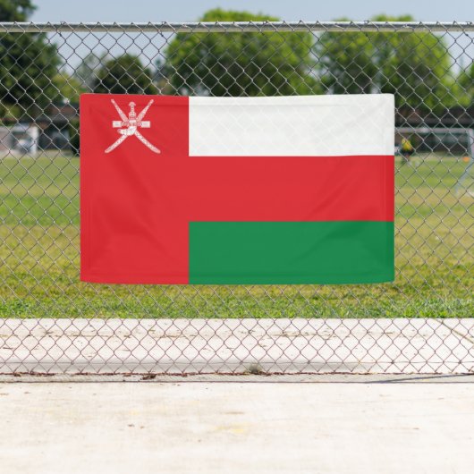Oman Flag Spandoek (Insitu)