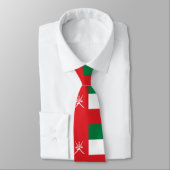 Oman Flag Stropdas (Gebonden)