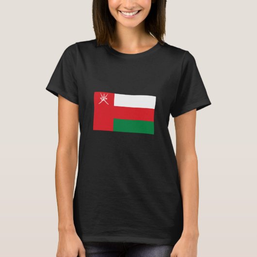 Oman Flag T-shirt (Voorkant)
