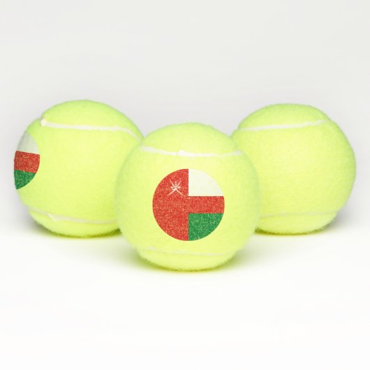 Oman Flag Tennisballen (Multi)
