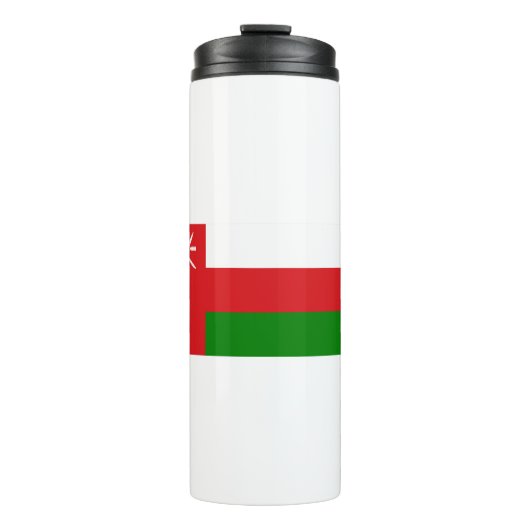 Oman Flag Thermosbeker (Voorkant)