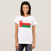 Oman Flag x Map T-Shirt (Voorkant volledig)
