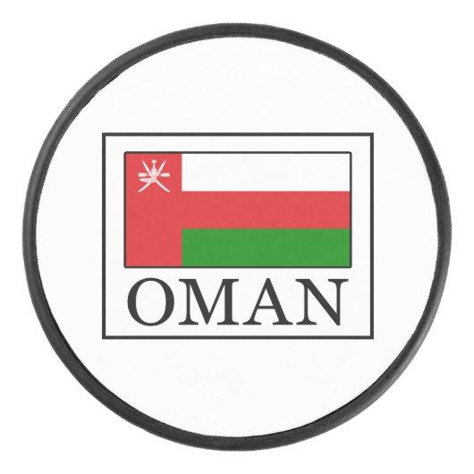 Oman Hockey Puck (Voorkant)