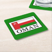 Oman Kartonnen Onderzetters (Schuin)