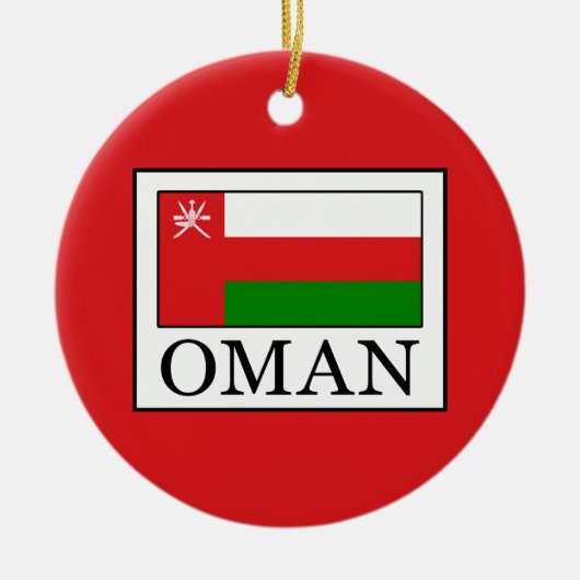 Oman Keramisch Ornament (Voorkant)