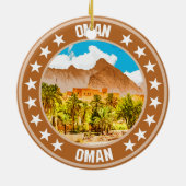 Oman Keramisch Ornament (Achterkant)