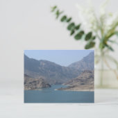 Oman - Landschap - Meer Briefkaart (Staand voorkant)