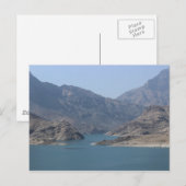 Oman - Landschap - Meer Briefkaart (Voorkant / Achterkant)