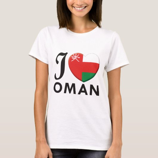 Oman Love T-shirt (Voorkant)