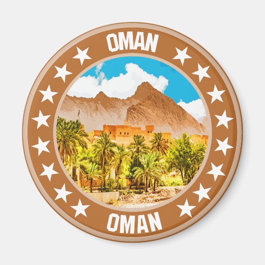 Oman Magneet (Voorkant)