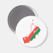 Oman Magnet (Voorkant / Achterkant)