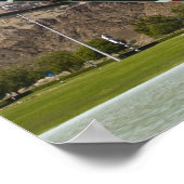 Oman, Muscat, Al Bustan. Al Bustan Roundabout Poster (Hoek)