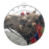 Oman Muscat Camel Fotokunst Print Dartbord (Voorkant)