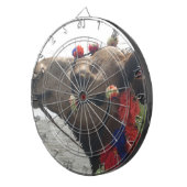 Oman Muscat Camel Fotokunst Print Dartbord (Voorkant Rechts)