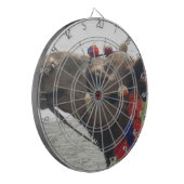 Oman Muscat Camel Fotokunst Print Dartbord (Voorkant Links)