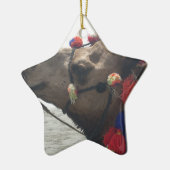 Oman Muscat Camel Fotokunst Print Keramisch Ornament (Links)