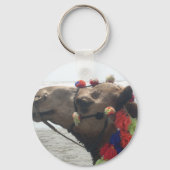 Oman Muscat Camel Fotokunst Print Sleutelhanger (Voorkant)