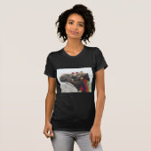 Oman Muscat Camel Fotokunst Print T-shirt (Voorkant volledig)