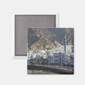 Oman, Muscat, Mutrah. Gebouwen langs Mutrah Magneet (Voorkant / Achterkant)
