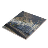 Oman, Muscat, Mutrah. Gebouwen langs Mutrah Tegeltje (Zijkant)