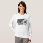 Oman, Muscat, Mutrah. Mutrah Corniche-moskee en T-shirt (Voorkant volledig)