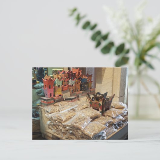 Oman - Muscat - Old Muttrah Souk Briefkaart (Staand voorkant)