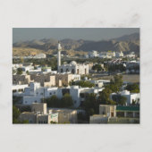 Oman, Muscat, Qurm. Gebouwen in Qurm Area / 2 Briefkaart (Voorkant)