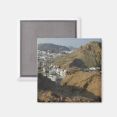 Oman, Muscat, Ruwi/Al Hamriyah. Uitzicht van Ruwi Magneet (Voorkant / Achterkant)