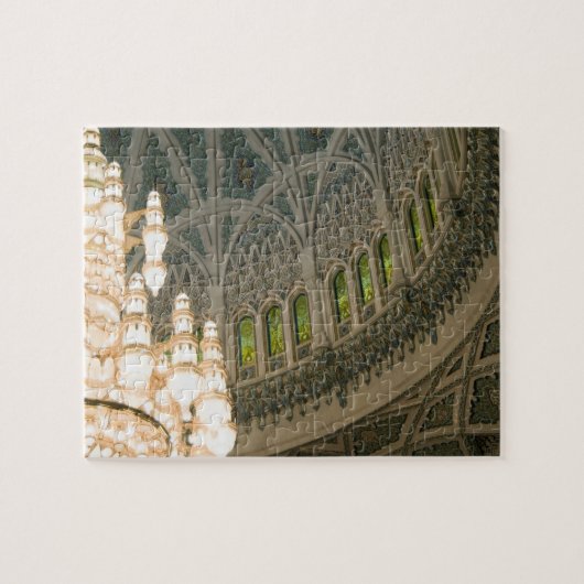 Oman, Muscat, Sultan Qaboos-moskee Legpuzzel (Horizontaal)