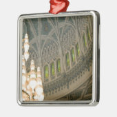 Oman, Muscat, Sultan Qaboos moskee Metalen Ornament (Links)